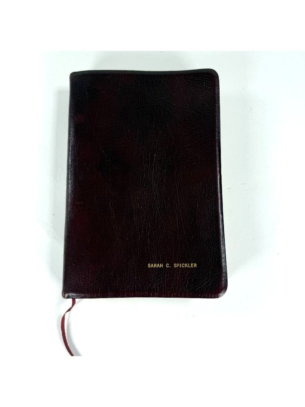 1967 The New Scofield Reference Bible KJV Concordance Red Cowhide Leather Oxford